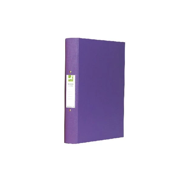 Q-Connect 25mm 2 Ring Binder Polypropylene A4 Purple KF01474 Filing & Folders 3 Q-Connect 25mm 2 Ring Binder Polypropylene A4 Purple KF01474 Filing & Folders