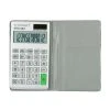 Desk Essentials Q-Connect Silver Large 10-Digit Pocket Calculator KF01603