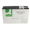 Unbranded Strung Ticket 37x24mm White KF01618 1 Unbranded Strung Ticket 37x24mm White KF01618