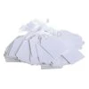 Unbranded Strung Ticket 48x30mm White (pack Of 1000) KF01620 Labels