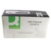 Unbranded Labels Strung Ticket 70x44mm White KF01622