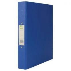 Q-Connect 25mm 2 Ring Binder Polypropylene A4 Blue KF02003 Filing & Folders