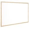 Q-Connect Wooden Frame Whiteboard 400x300mm KF03569 Wall Boards