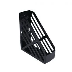 Filing & Folders Q-Connect Magazine Rack Black CP073KFBLK