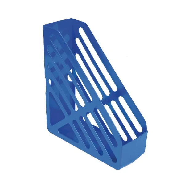 Q-Connect Magazine Rack Blue CP073KFBLU 3 Q-Connect Magazine Rack Blue CP073KFBLU