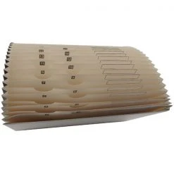 Q-Connect Expanding File Foolscap 31 Pocket Manilla KF04090 Filing & Folders