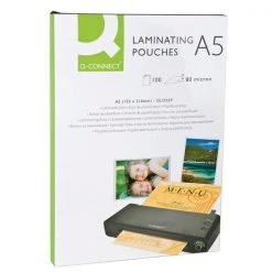Q-Connect A5 Laminating Pouch 160 Micron KF04106