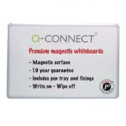 Q-Connect Magnetic Drywipe Board 900x600mm KF04145