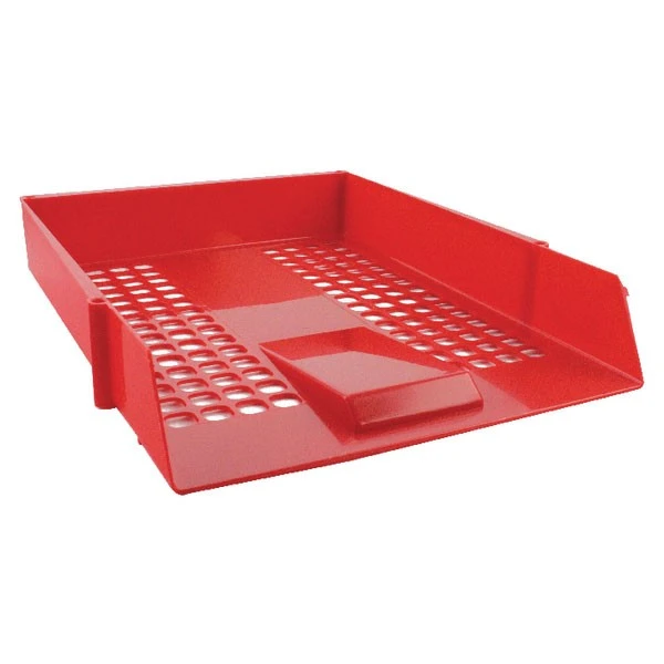 Q-Connect Letter Tray Red CP159KFRED Filing & Folders 3 Q-Connect Letter Tray Red CP159KFRED Filing & Folders