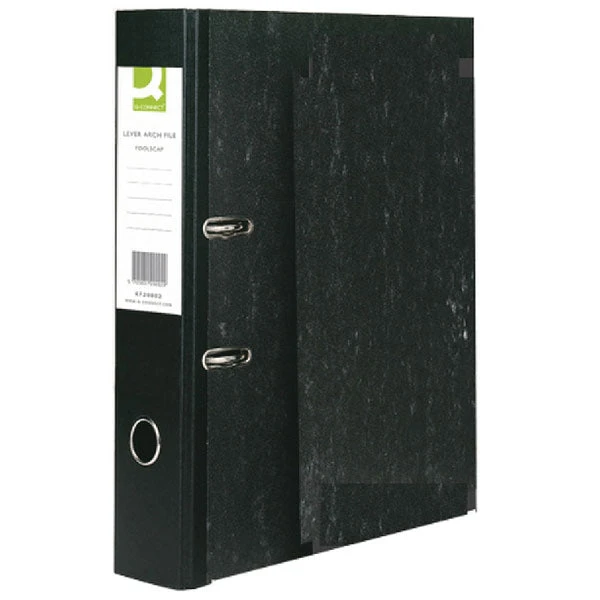 Q-Connect Value Lever Arch File Foolscap Marble Filing & Folders 3 Q-Connect Value Lever Arch File Foolscap Marble Filing & Folders