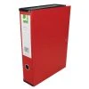 Q-Connect 75mm Box File Foolscap Red KF20016