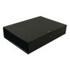 Q-Connect 75mm Box File Foolscap Black KF20017