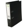Q-Connect 70mm Lever Arch File Polypropylene A4 Black KF20019 Filing & Folders