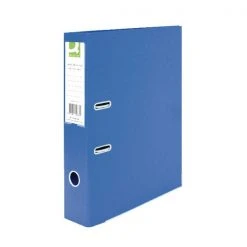 Filing & Folders Q-Connect 70mm Lever Arch File Polypropylene Foolscap Blue KF20026