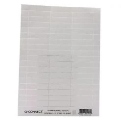 Filing & Folders Q-Connect Suspension File Insert White KF21003