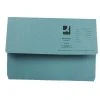 Q-Connect Document Wallet Foolscap Blue KF23011 Filing & Folders
