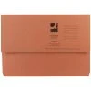 Q-Connect Document Wallet Foolscap Orange KF23014 Filing & Folders