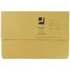 Q-Connect Document Wallet Foolscap Yellow KF23017 1 Q-Connect Document Wallet Foolscap Yellow KF23017