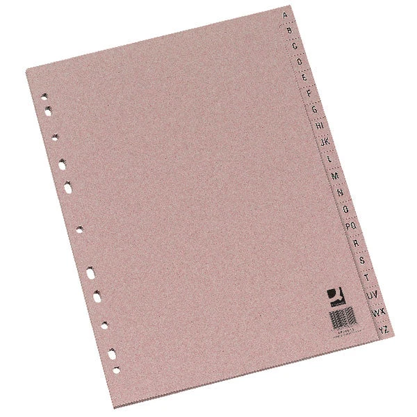 Q-Connect 20-Part A-Z Index Multi-Punched Buff A4 Manilla KF26011 Filing & Folders 3 Q-Connect 20-Part A-Z Index Multi-Punched Buff A4 Manilla KF26011 Filing & Folders