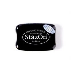 StazOn Ink Pads Jet Black Staz On Pad