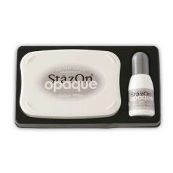 StazOn Ink Pads Cotton White Staz On Pad