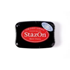 StazOn Ink Pads Black Cherry Staz On Pad