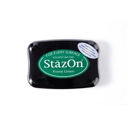 StazOn Ink Pads Forest Green Staz On Pad 3 StazOn Ink Pads Forest Green Staz On Pad