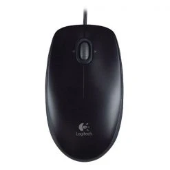 Logitech B100 Optical Mouse USB Black 910-001246
