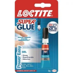 Loctite Super Glue Power Easy Gel 3g 1988289 Glues & Adhesives
