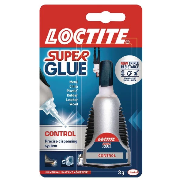 Loctite Super Glue Control 3g 853338 Glues & Adhesives 3 Loctite Super Glue Control 3g 853338 Glues & Adhesives