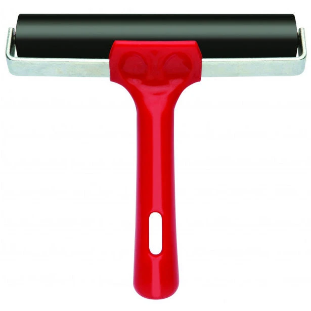 Unbranded Art Accessories Lino Roller 150mm Red Handle 3 Unbranded Art Accessories Lino Roller 150mm Red Handle