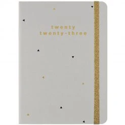 Diaries Letts 2023 Diary Golden A6