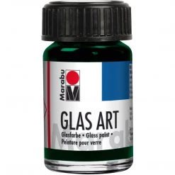 Marabu Glasart Paint 15ml Dark Green Drawing & Colouring