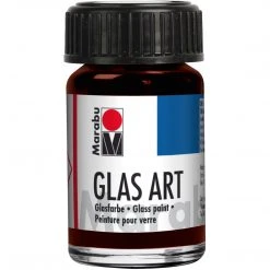 Marabu Glasart Paint 15ml Brown Drawing & Colouring