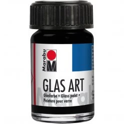 Drawing & Colouring Marabu Glasart Paint 15ml Black