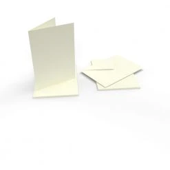 Peakdale Cards And Envelopes Mini Cream (10)