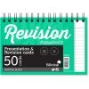 Filing & Folders Silvine Revision Note Cards Assort 152x102mm Twinwire Pad 50