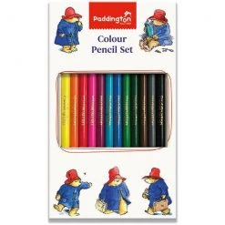 Museums & Galleries Paddington Bear Stationery By Museums And Galleries Paddington Colouring Pencil Set