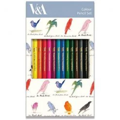 Museums & Galleries Student Stationery Lear Birds Coloured Pencils