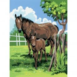 Royal & Langnickel Paint By Numbers Junior Small Mare & Foal