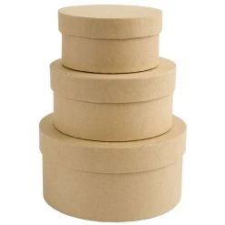 Storage Papermania Nesting Boxes - Circle (S/M/L)