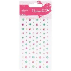 Papermania Adhesive Stones - Iridescent Craft Embellishments