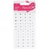 Papermania Craft Embellishments Adhesive Stones - Silver
