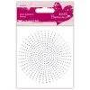 Papermania 2mm Adhesive Stones - Silver Craft Embellishments