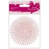 Papermania Craft Embellishments 2mm Adhesive Stones - Red