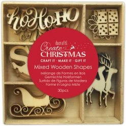 Papermania Wooden Shapes - Santa Claus