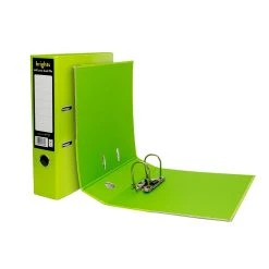 Pukka Brights Lever Arch A4 Green