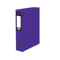 Pukka Brights Box File Foolscap Purple