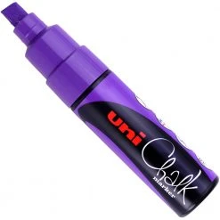 Uni-ball Uni Chalk Marker Broad Chisel Tip Writing Pens & Pencils