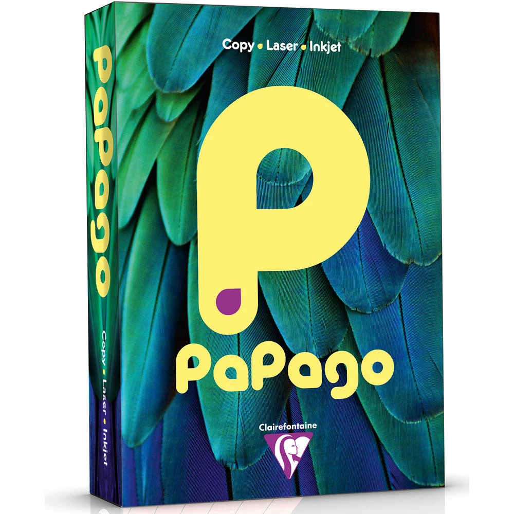 Papago Paper Coloured Card Pastel A4 160gsm - Pack Of 250 3 Papago Paper Coloured Card Pastel A4 160gsm - Pack Of 250